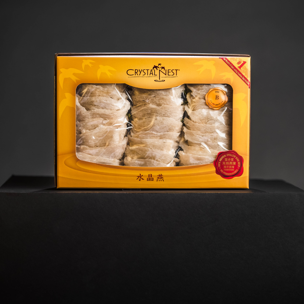 CRYSTAL NEST White B (250gr) Bird Nest Outlet